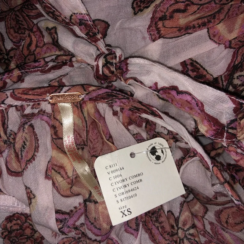 NWT Kauai getaway printed tunic by Free People in size XS